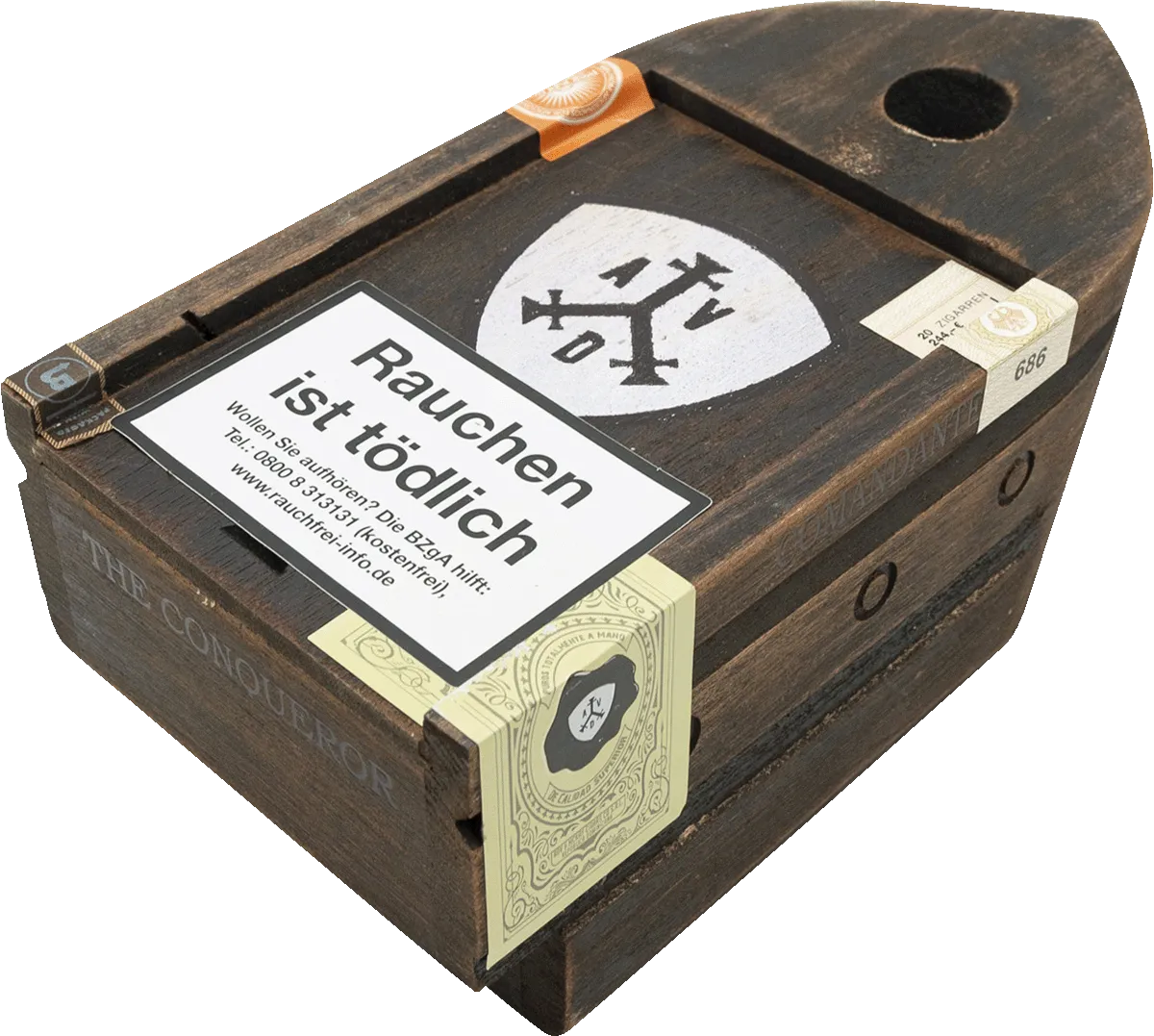 ADV The Conqueror Kiste geschlossen Seite