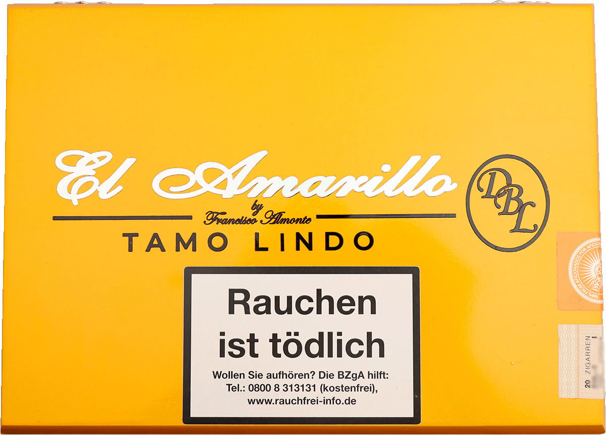 DBL Amarillo Fancy Belicoso - Kiste vorne geschlossen