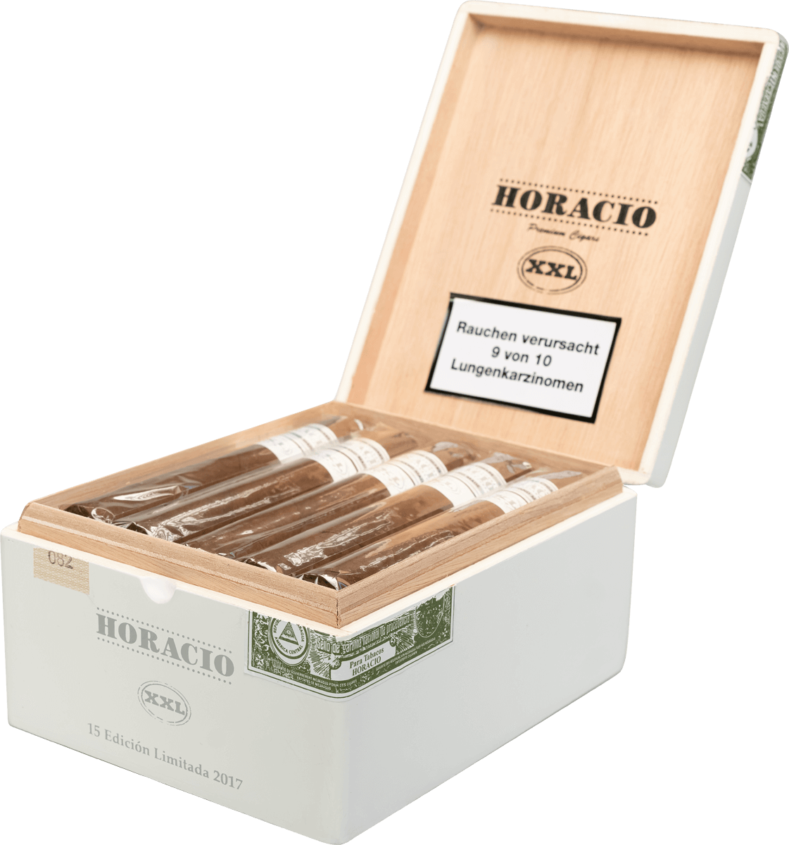 Horacio XXL - Kiste seitlich geöffnet