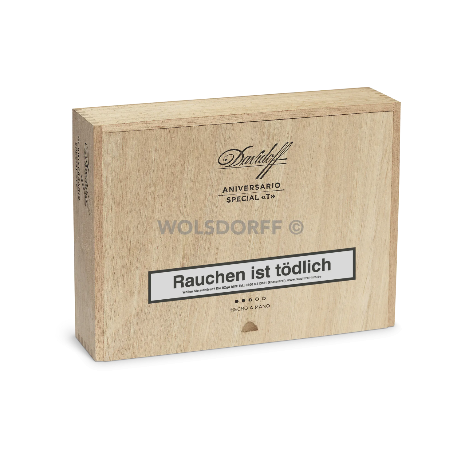 Davidoff Special T Box stehend/front