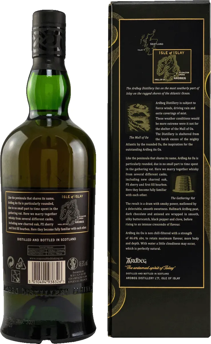 Ardbeg Flasche Vorderseite