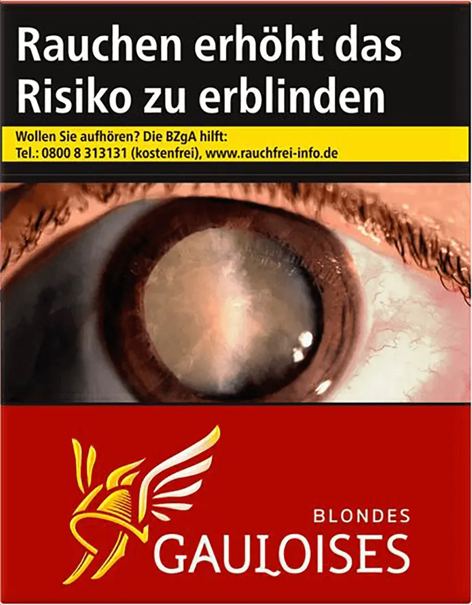 Gauloises Blondes Rot 3XL Vorderseite