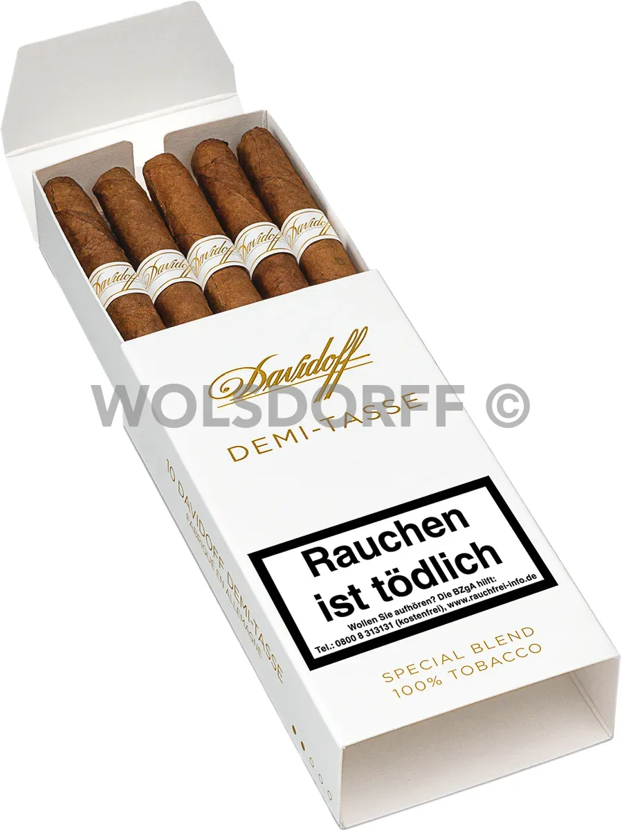 Davidoff Demi Tasse Schachtel offen
