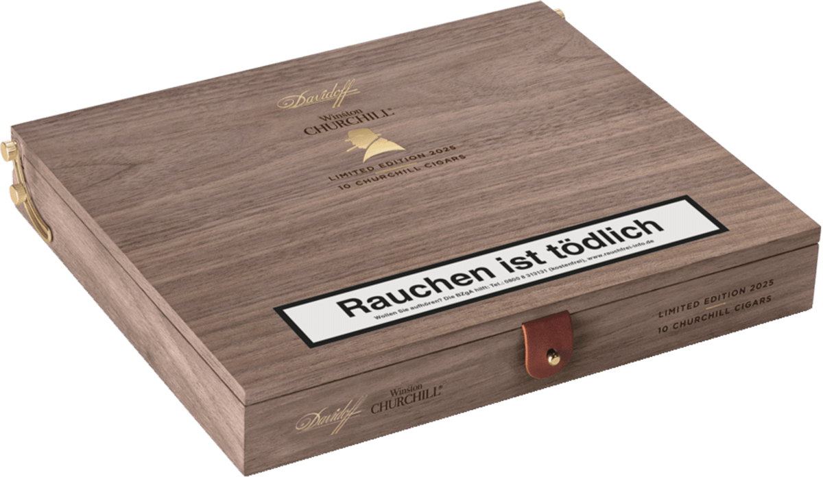 Davidoff Winston Churchill - Kiste liegend geschlossen