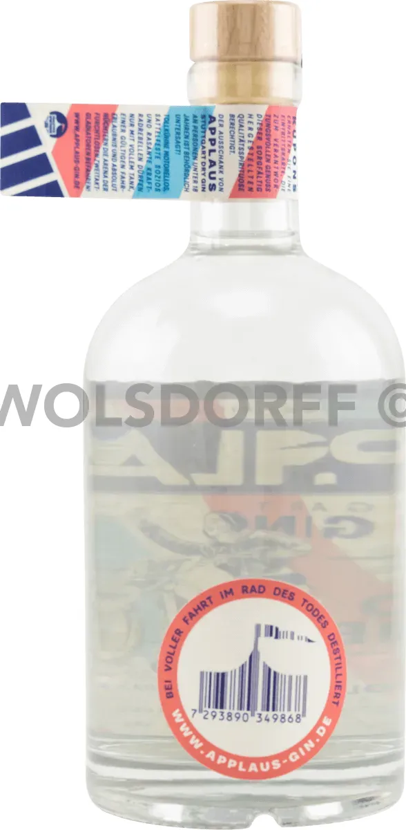 Applaus Stuttgart Flasche Rueckseite